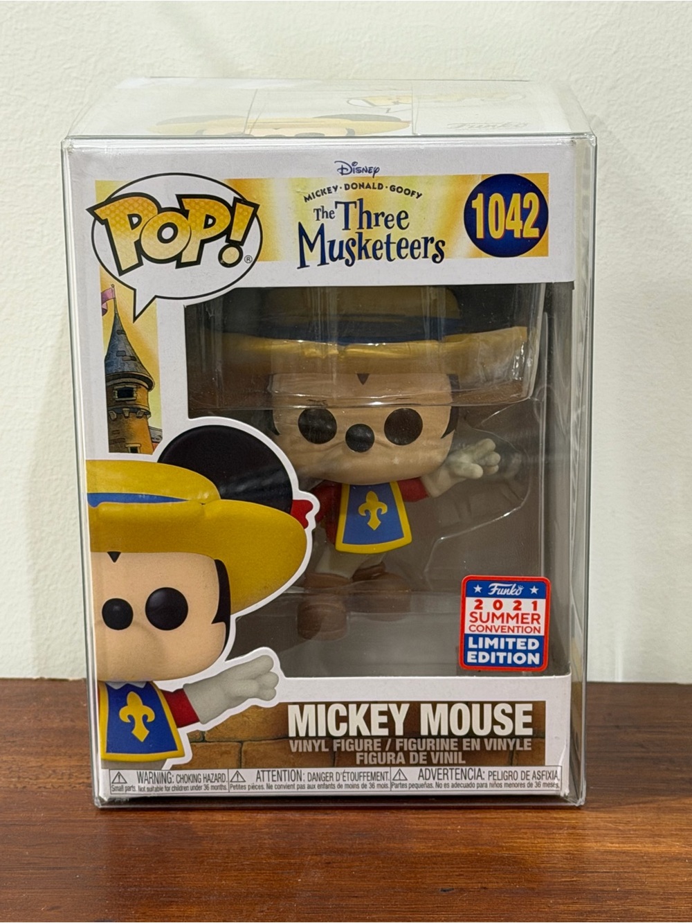 🤩Funko Mickey Mouse Three Musketeers Pop! - Yellow, Blue & Red